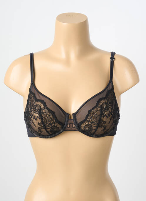 Soutien-gorge légère et transparente haut soutien-gorge emboitant noir MARIE JO femme