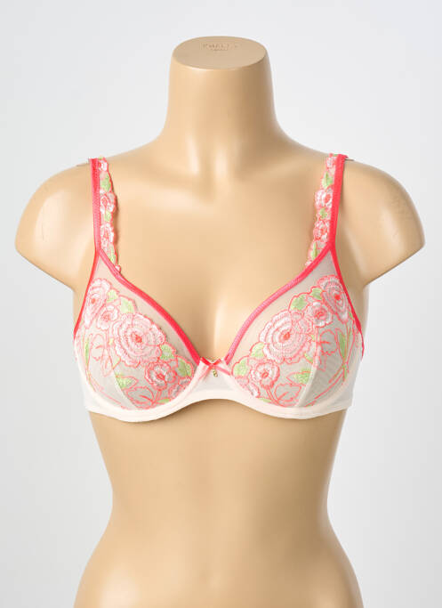 Soutien-gorge légère et transparente haut soutien-gorge emboitant rose MARIE JO femme