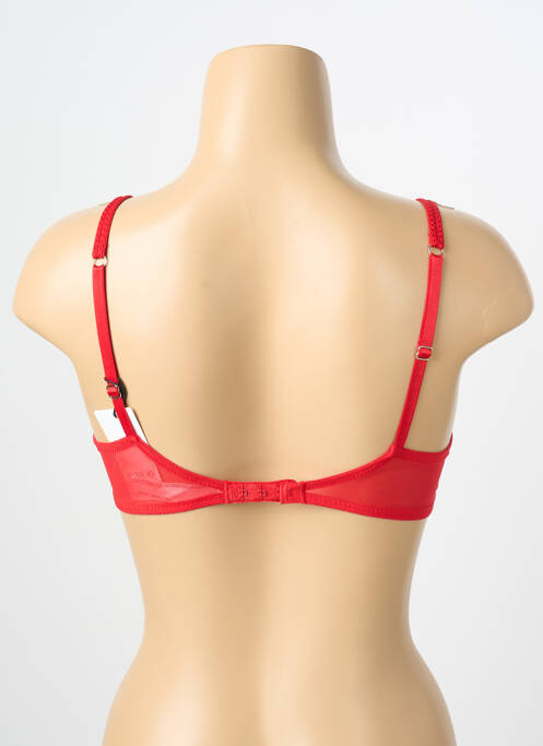 Soutien-gorge légère et transparente haut soutien-gorge emboitant rouge MARIE JO femme