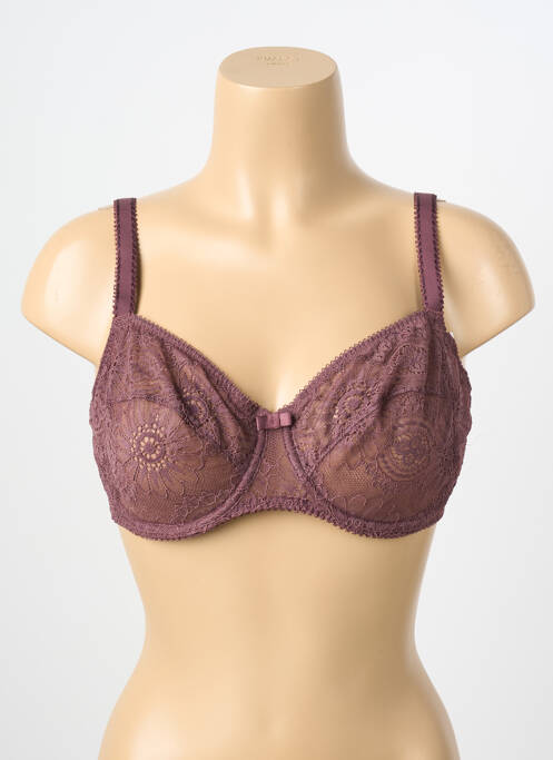 Soutien-gorge légère et transparente haut soutien-gorge emboitant rouge SIMONE PERELE femme