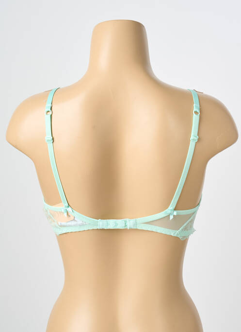 Soutien-gorge légère et transparente haut soutien-gorge emboitant vert LISE CHARMEL femme