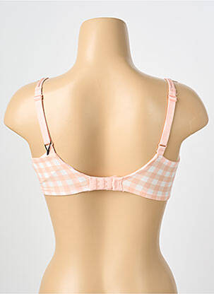 Soutien-gorge effet matière satinée haut soutien-gorge emboitant orange MARIE JO femme