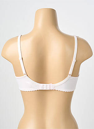 Soutien-gorge broderie haut soutien-gorge emboitant rose CONTURELLE femme