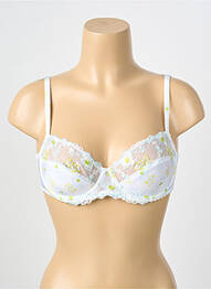 Soutien-gorge effet matière satinée haut soutien-gorge emboitant blanc MARIE JO femme