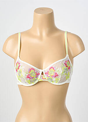 Soutien-gorge légère et transparente haut soutien-gorge emboitant jaune MARIE JO femme