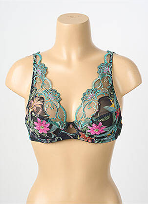 Soutien-gorge légère et transparente haut soutien-gorge emboitant noir LISE CHARMEL femme