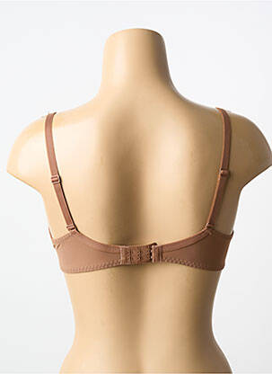 Soutien-gorge broderie haut soutien-gorge emboitant marron SIMONE PERELE femme