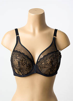 Soutien-gorge légère et transparente haut soutien-gorge emboitant noir SIMONE PERELE femme