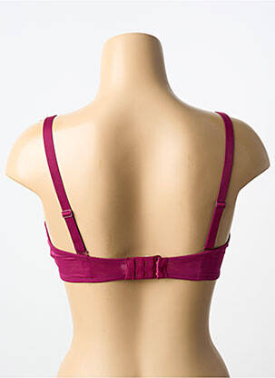 Soutien-gorge broderie haut soutien-gorge emboitant violet SIMONE PERELE femme
