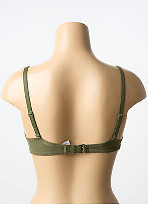 Soutien-gorge broderie haut soutien-gorge emboitant vert SIMONE PERELE femme