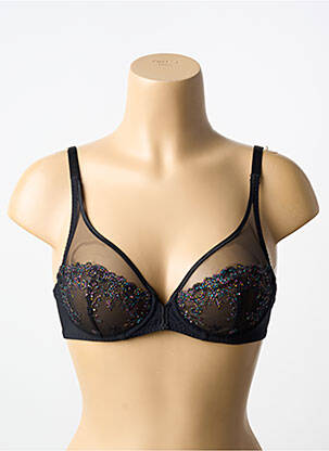 Soutien-gorge légère et transparente haut soutien-gorge emboitant noir SIMONE PERELE femme