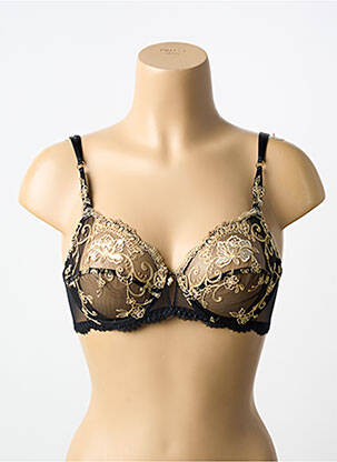 Soutien-gorge légère et transparente haut soutien-gorge emboitant noir LISE CHARMEL femme
