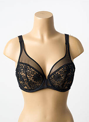 Soutien-gorge légère et transparente haut soutien-gorge emboitant noir SIMONE PERELE femme