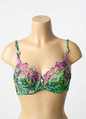 Soutien-gorge haut soutien-gorge emboitant haut soutien-gorge emboitant vert LISE CHARMEL femme