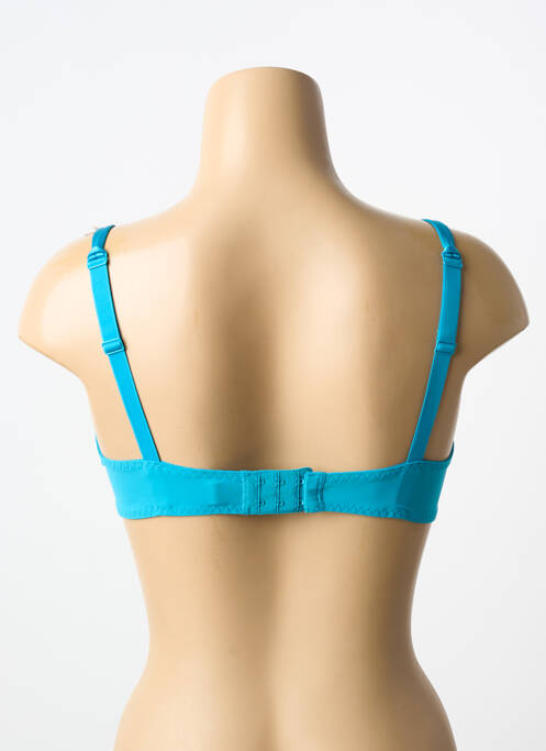 Soutien-gorge légère et transparente haut soutien-gorge emboitant bleu SIMONE PERELE femme