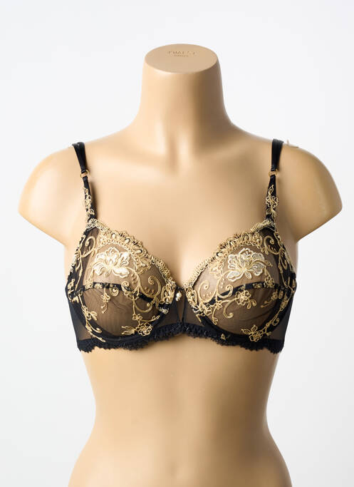 Soutien-gorge légère et transparente haut soutien-gorge emboitant noir LISE CHARMEL femme