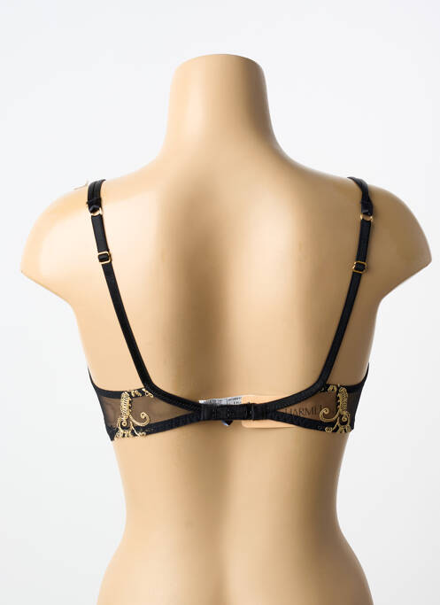 Soutien-gorge légère et transparente haut soutien-gorge emboitant noir LISE CHARMEL femme