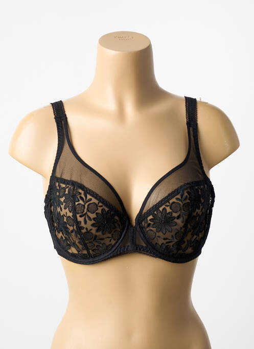 Soutien-gorge légère et transparente haut soutien-gorge emboitant noir SIMONE PERELE femme