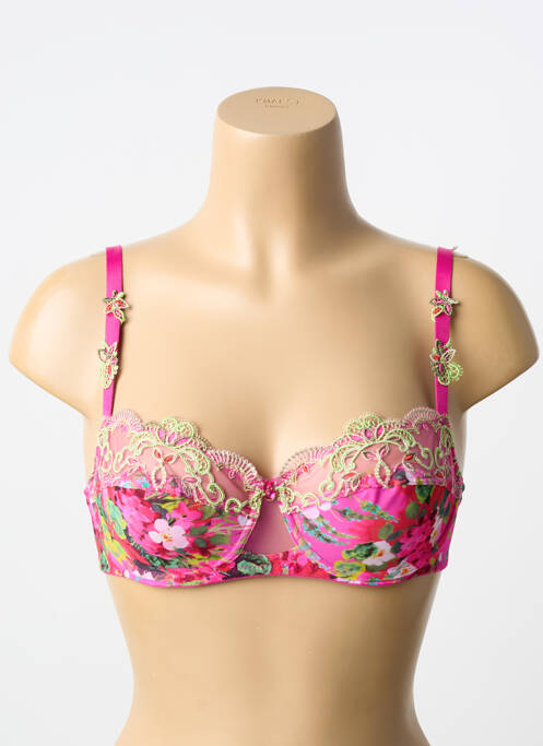 Soutien-gorge haut soutien-gorge balconnet haut soutien-gorge balconnet rose LISE CHARMEL femme