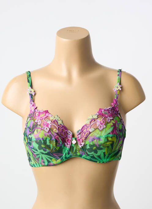 Soutien-gorge haut soutien-gorge emboitant haut soutien-gorge emboitant vert LISE CHARMEL femme