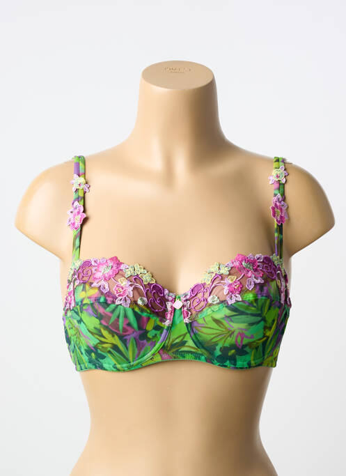 Soutien-gorge haut soutien-gorge balconnet haut soutien-gorge balconnet vert LISE CHARMEL femme