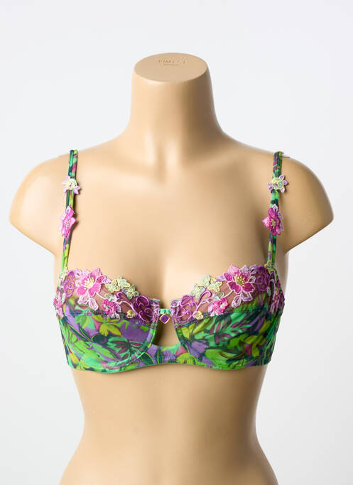 Soutien-gorge haut soutien-gorge balconnet haut soutien-gorge balconnet vert LISE CHARMEL femme