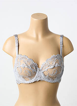 Soutien-gorge légère et transparente gris LISE CHARMEL femme