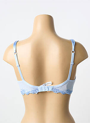 Soutien-gorge légère et transparente haut soutien-gorge emboitant bleu LISE CHARMEL femme