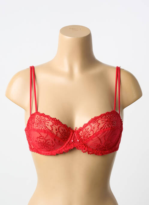 Soutien-gorge haut soutien-gorge balconnet haut soutien-gorge balconnet rouge MARIE JO femme