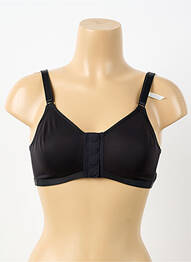 Soutien-gorge sans armature haut soutien-gorge emboitant noir FELINA femme