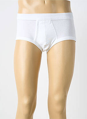 Slip tissage jersey blanc ARMOR LUX homme