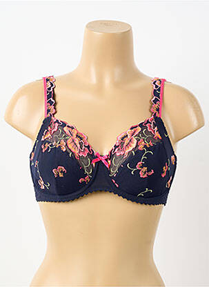 Soutien-gorge bretelle multi position haut soutien-gorge emboitant bleu PRIMA DONNA femme