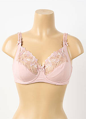 Soutien-gorge légère et transparente haut soutien-gorge emboitant rose PRIMA DONNA femme