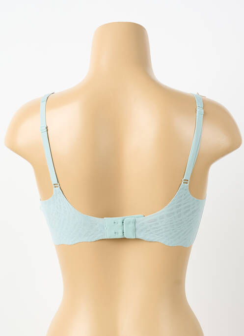 Soutien-gorge sans armature haut soutien-gorge avec mousse de rembourrage amovible vert SLOGGI femme