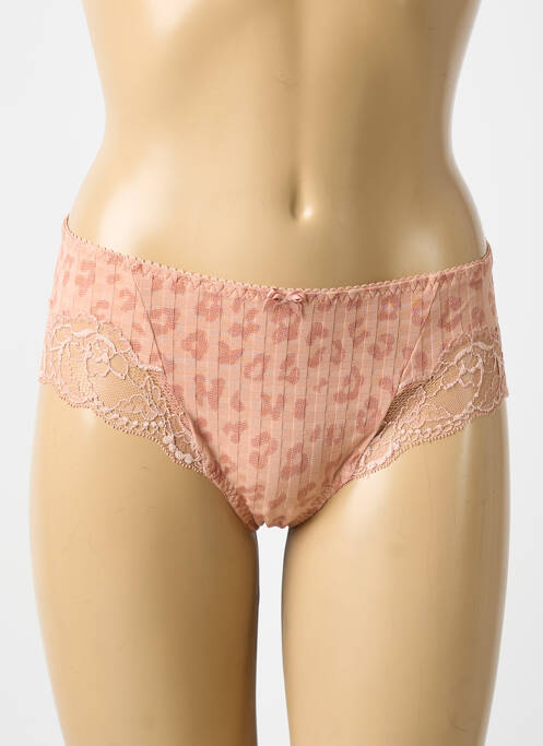Shorty effet matière satinée rose PRIMA DONNA femme