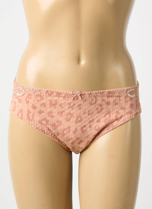 Culotte effet matière satinée beige PRIMA DONNA femme