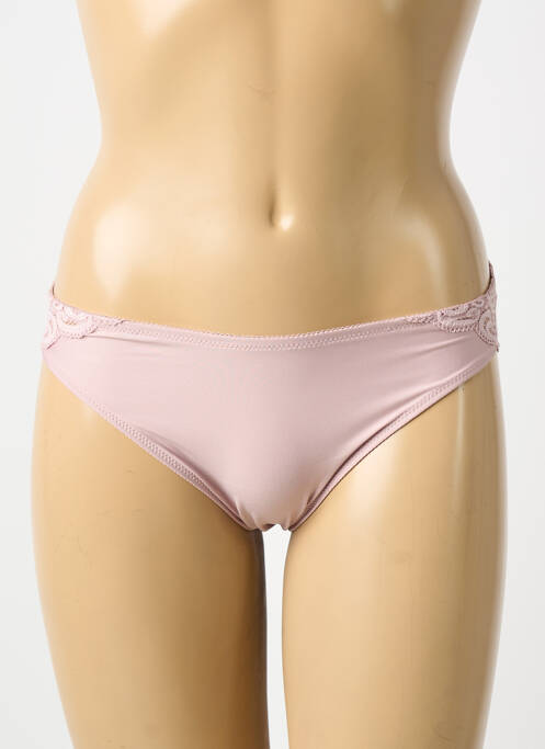 Culotte tissage satiné rose TRIUMPH femme