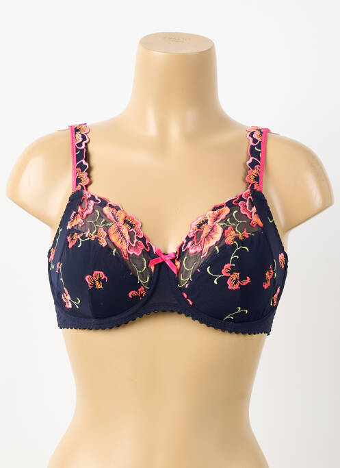 Soutien-gorge bretelle multi position haut soutien-gorge emboitant bleu PRIMA DONNA femme