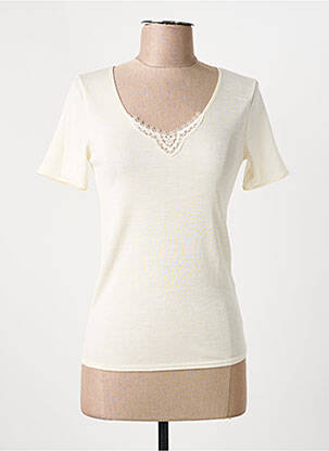 Top manches courtes manches courtes beige ARMOR LUX femme