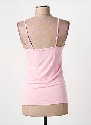 Top coupe cintrée fines bretelles rose TRIUMPH femme