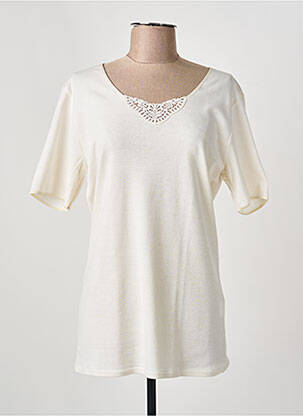 Top manches courtes manches courtes beige ARMOR LUX femme
