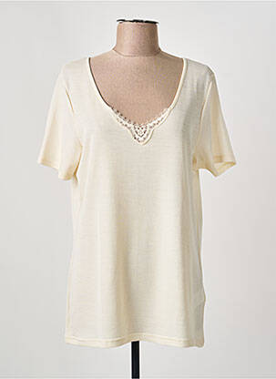 Top manches courtes manches courtes beige ARMOR LUX femme