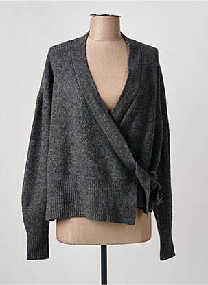 Gilet manches longues resserrée sur le bas gris TRIUMPH femme