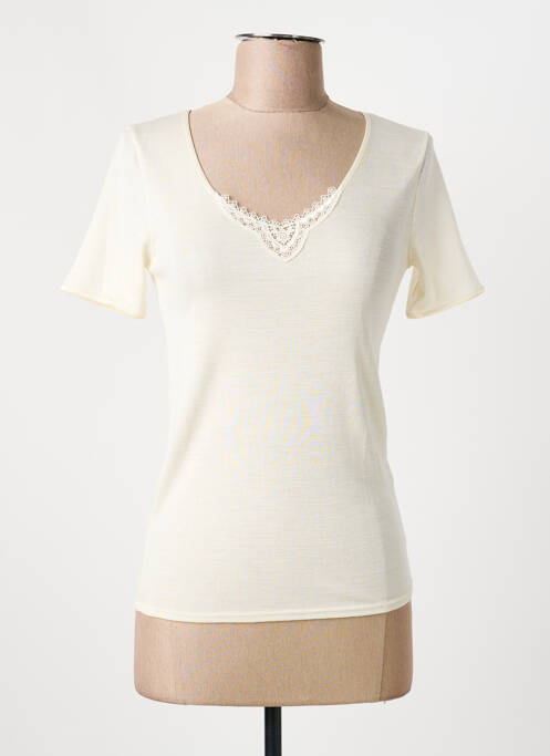 Top manches courtes manches courtes beige ARMOR LUX femme