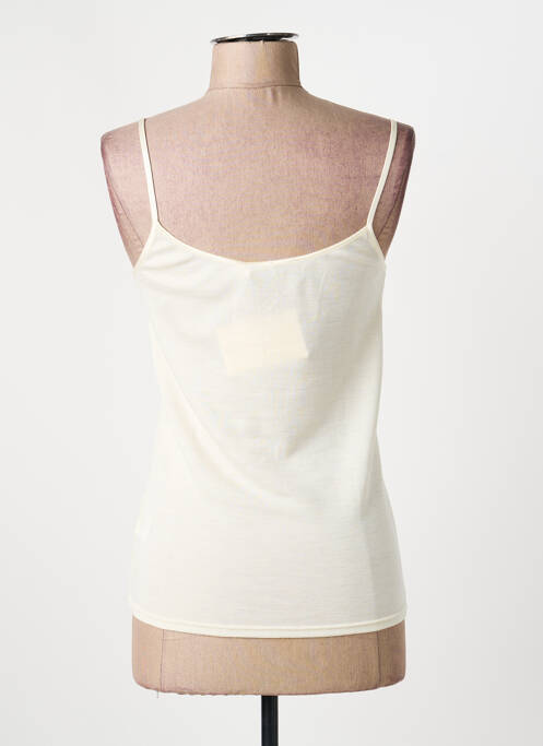 Top col carré fines bretelles beige ARMOR LUX femme