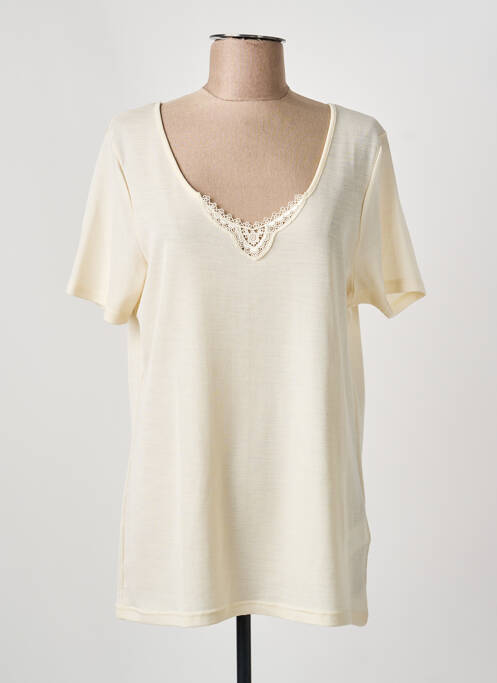 Top manches courtes manches courtes beige ARMOR LUX femme
