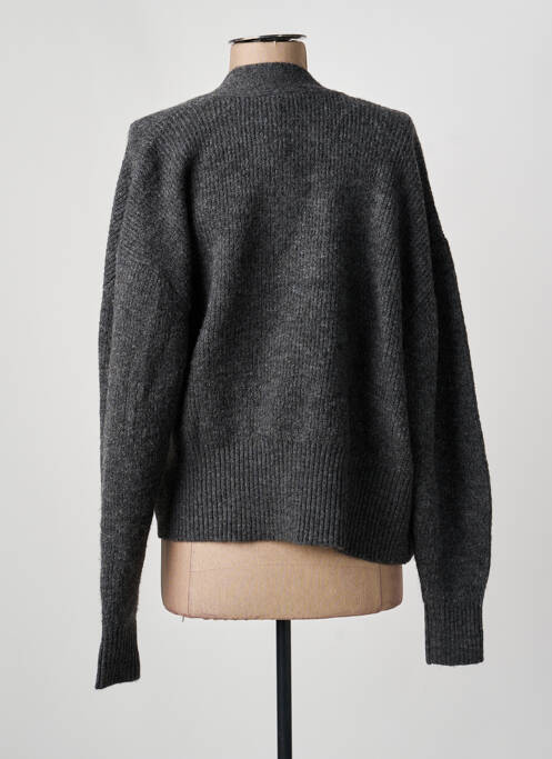 Gilet manches longues resserrée sur le bas gris TRIUMPH femme