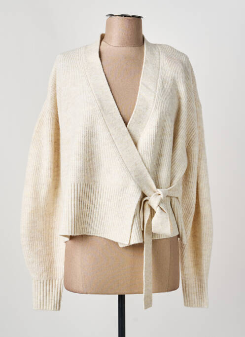 Gilet manches longues beige TRIUMPH femme