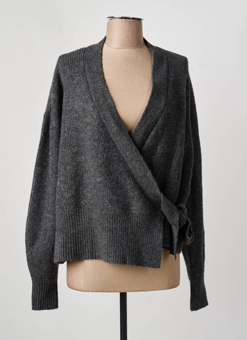 Gilet manches longues gris TRIUMPH femme