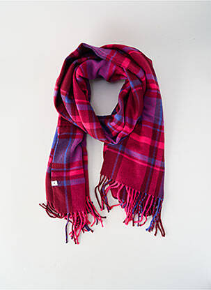 Echarpe imprimé carreaux rose TRIUMPH femme